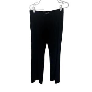 Betabrand Women's Black Dress Pants Size M Fitted Pull-On Style Petite